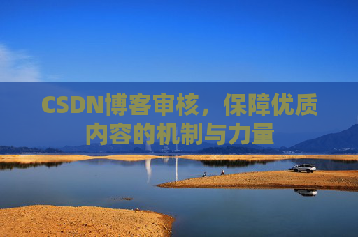 CSDN博客审核，保障优质内容的机制与力量